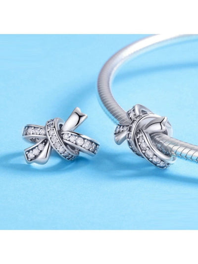 Charm din argint Cute Bow - Vagance Jewelry